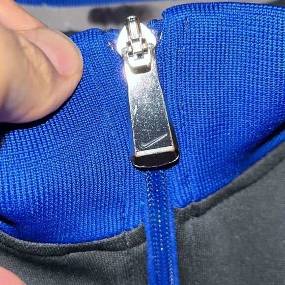 Nike Duke University Blue Devils Basketball Warm Up Shooter Track Zipper Jacket - Picture 5 of 8